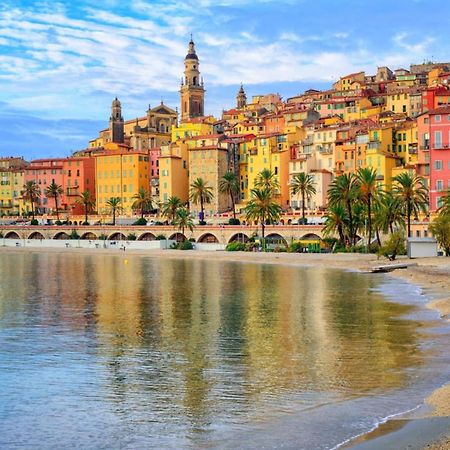 Villarey Home - Central Apartment In Menton Bagian luar foto